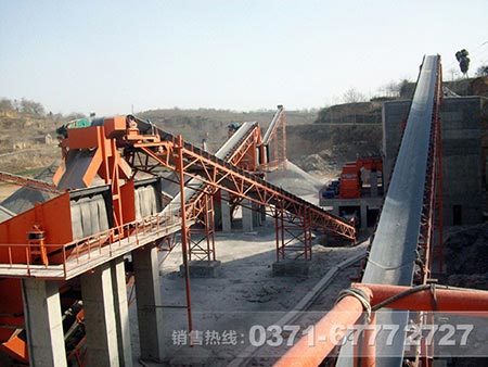 青石破碎生產(chǎn)線，全流程