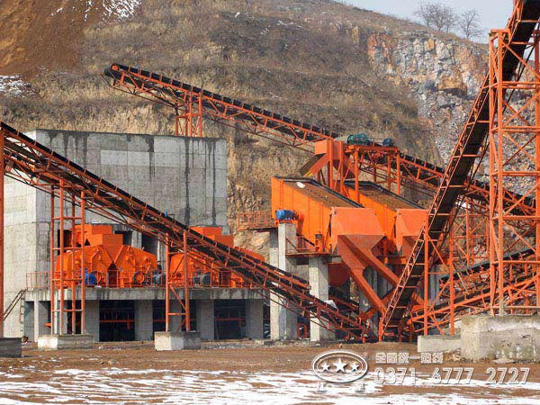 采石場破碎生產(chǎn)線 采石場破碎生產(chǎn)線