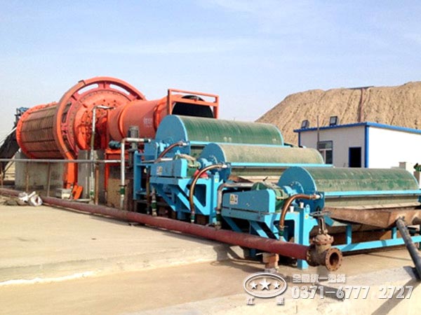 磁選生產(chǎn)線——磁選法、磁選設(shè)備、磁選工藝流程