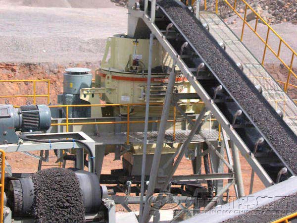 機(jī)制砂生產(chǎn)線現(xiàn)場圖