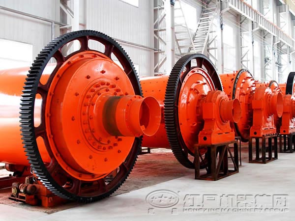 紅星鉀長石球磨機生產(chǎn)廠區(qū)