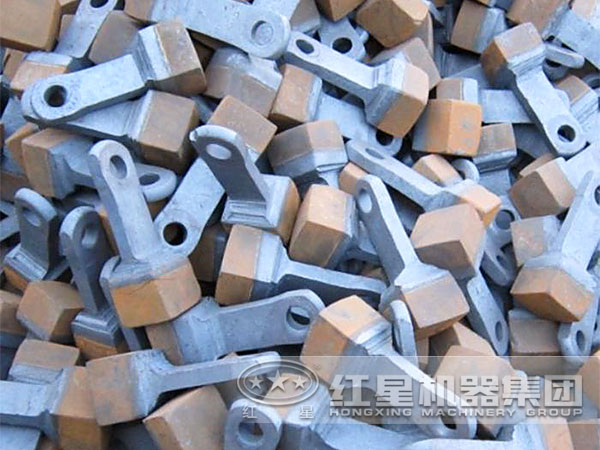 立軸石料復(fù)合破碎機錘頭