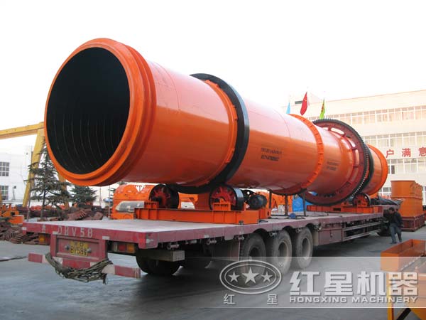 礦渣烘干機(jī)發(fā)貨現(xiàn)場(chǎng)