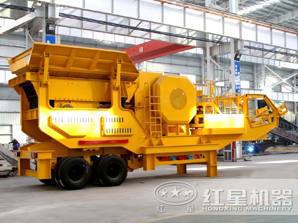 新型輪胎式移動破碎站市場售價多少錢一臺？