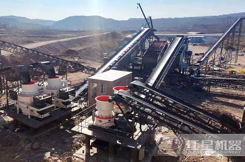 日產(chǎn)二萬噸石子生產(chǎn)線需要多少錢？附現(xiàn)場圖片