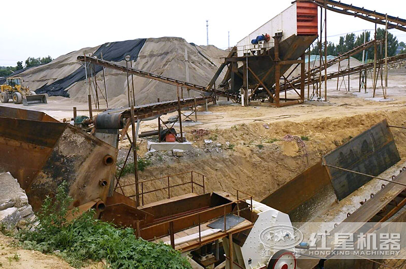 石灰石破碎生產(chǎn)線工藝流程 石灰石破碎生產(chǎn)線工藝流程