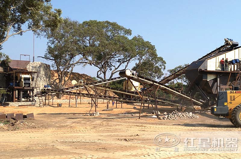 廣東客戶采石場生產(chǎn)線實(shí)拍圖 廣東客戶采石場生產(chǎn)線實(shí)拍圖