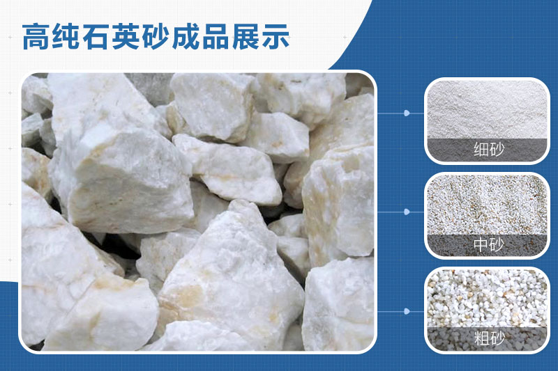 高純石英砂成品展示 高純石英砂成品展示