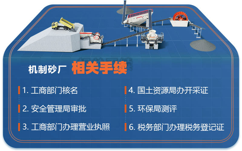 機制砂廠手續(xù)辦理 機制砂廠手續(xù)辦理