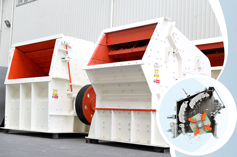 反擊式破碎機種類多、型號全