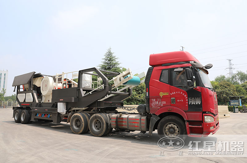 顎式移動破碎機(jī)圖片 顎式移動破碎機(jī)圖片