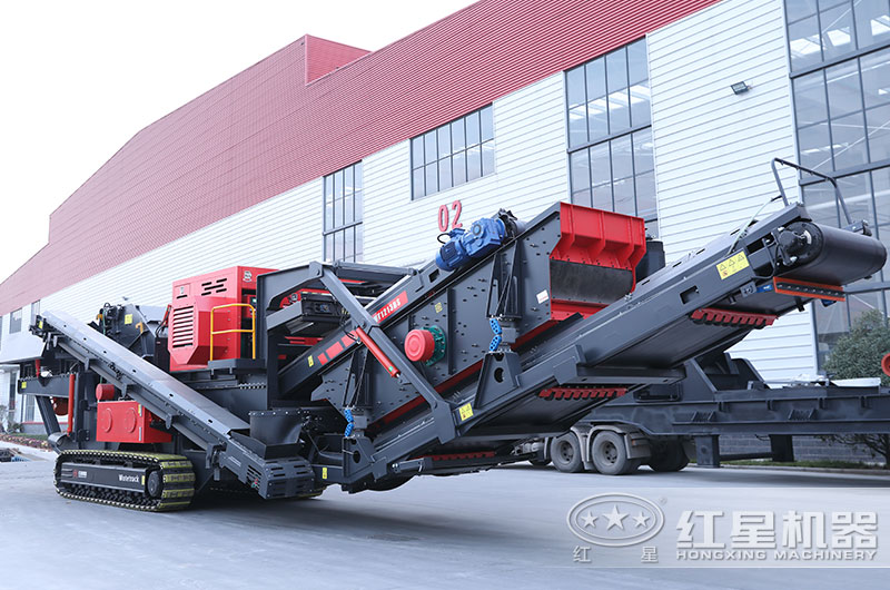 履帶顎式移動破碎機(jī)圖片 履帶顎式移動破碎機(jī)圖片