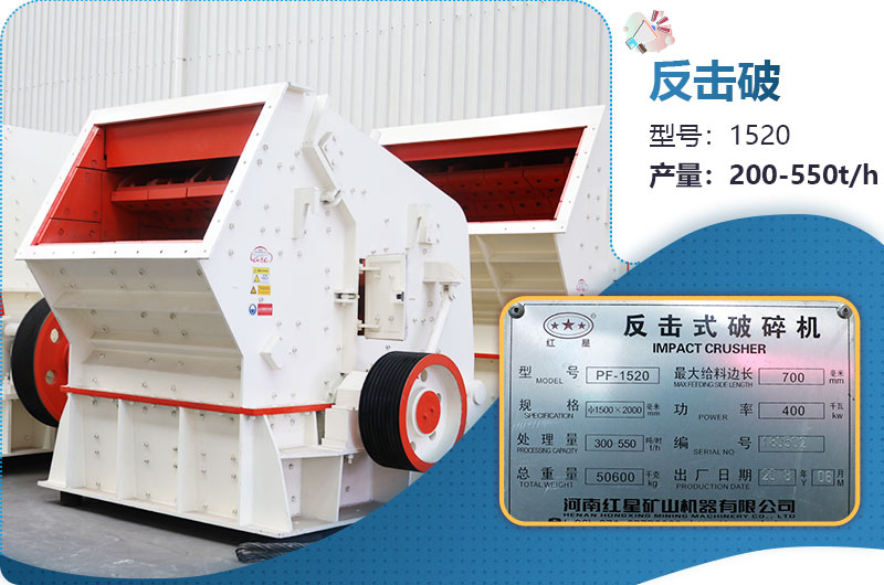 1520反擊破每小時(shí)產(chǎn)量多少？有多重？各項(xiàng)參數(shù)介紹