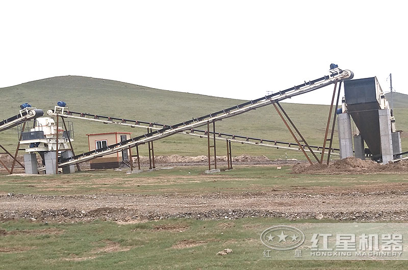 尾礦制砂機(jī)工作現(xiàn)場(chǎng)圖片