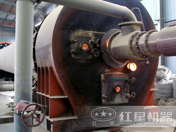 高嶺土回轉(zhuǎn)窯局部細節(jié)
