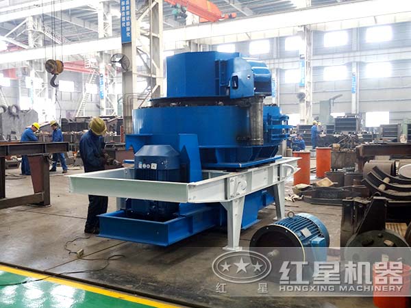 河卵石制沙設(shè)備生產(chǎn)車(chē)間