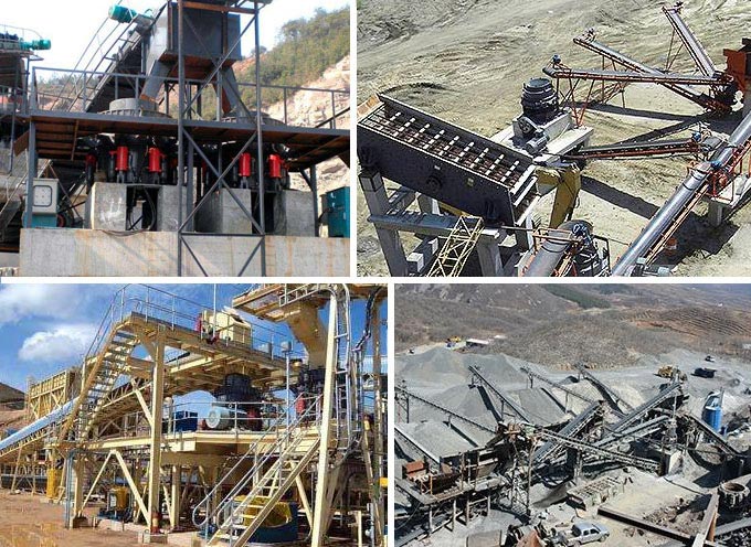 紅星多缸圓錐破碎機(jī)作業(yè)客戶(hù)現(xiàn)場(chǎng)