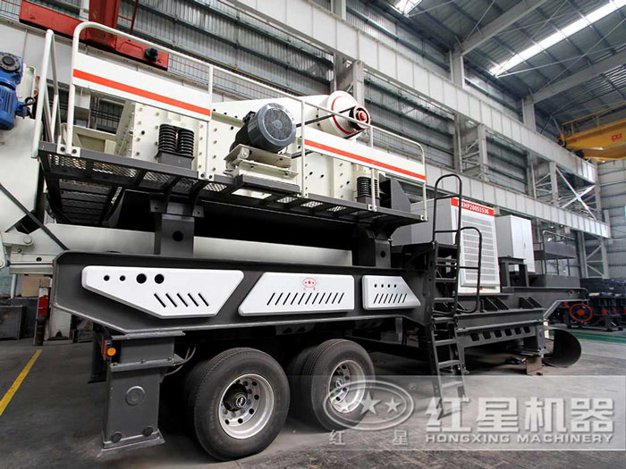 小型車載移動石料破碎機(jī)_小投資，大收益