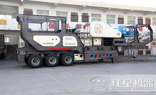時產(chǎn)200噸移動碎石破碎機(jī)多少錢一臺（附現(xiàn)場視頻）