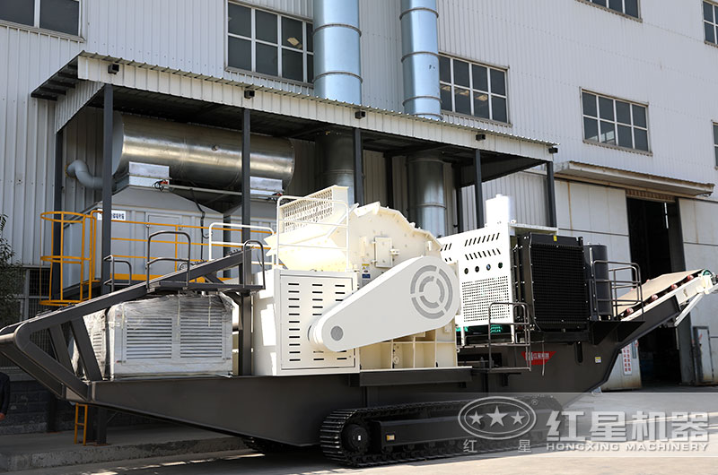 適合夜間作業(yè)的移動(dòng)細(xì)碎機(jī)，破碎比大