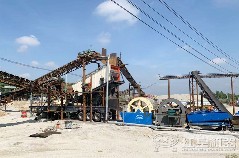 時產(chǎn)500噸的水洗沙生產(chǎn)線需要配備哪些水洗沙機(jī)器？