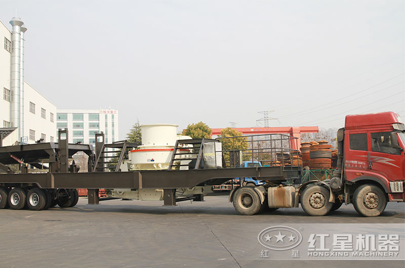 機制砂生產(chǎn)現(xiàn)場