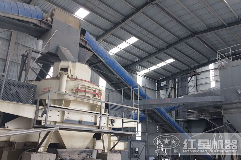 HVI破沙機環(huán)保生產(chǎn)現(xiàn)場