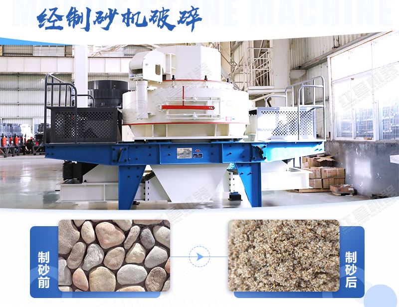 制砂機(jī)的沙子質(zhì)量如何？能否用于混凝土路面？