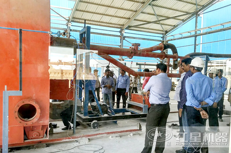 回轉窯生產線安裝現(xiàn)場