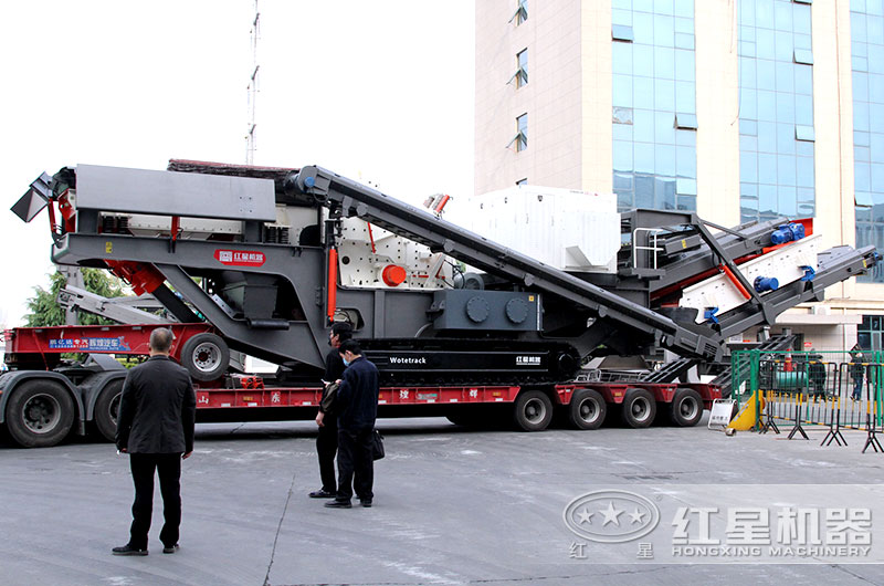 履帶式砂石粉碎機全力出擊，碎石效果驚人，報價是多少？