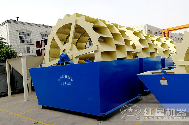 洗石英砂用什么洗？這款輪斗洗砂機(jī)效率高還便宜
