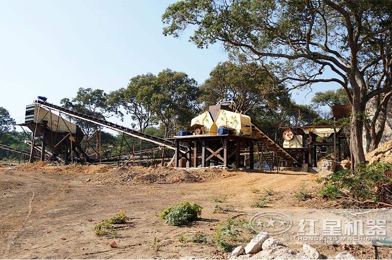 大型砂石骨料生產(chǎn)線需要哪些設(shè)備？有沒有設(shè)計圖