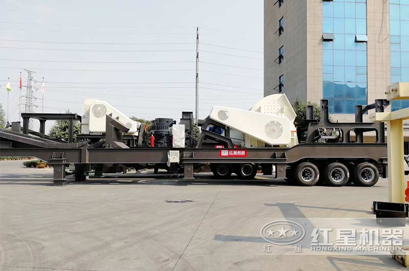 流動式輪胎建筑垃圾破碎機(jī)