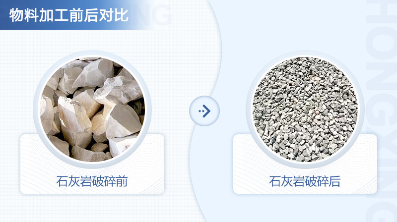 處理石灰?guī)r的日產(chǎn)500方砂石生產(chǎn)線機器怎樣配？