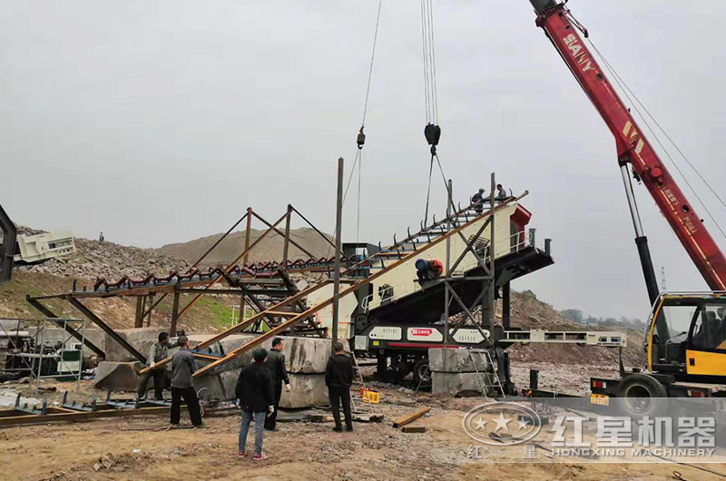 時(shí)產(chǎn)150T左右的河卵石移動(dòng)式制砂機(jī)單價(jià)是多少？能不能分期付款？