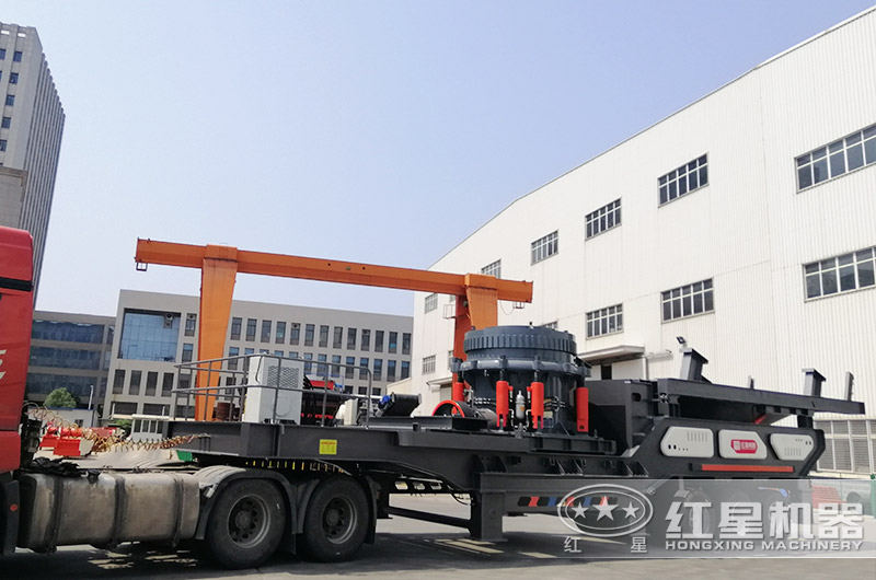 圓錐移動破碎機(jī)生產(chǎn)優(yōu)勢多，用戶需求大