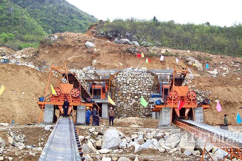 廢棄混凝土再生石子線多少錢一套？鋪路石子一立方價格多少？