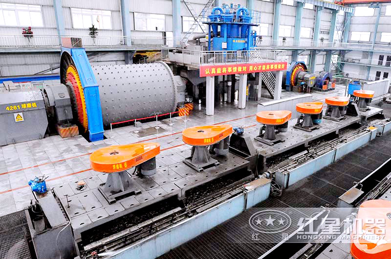 紅星生產(chǎn)的球磨制砂設備質(zhì)量高，制砂效果好