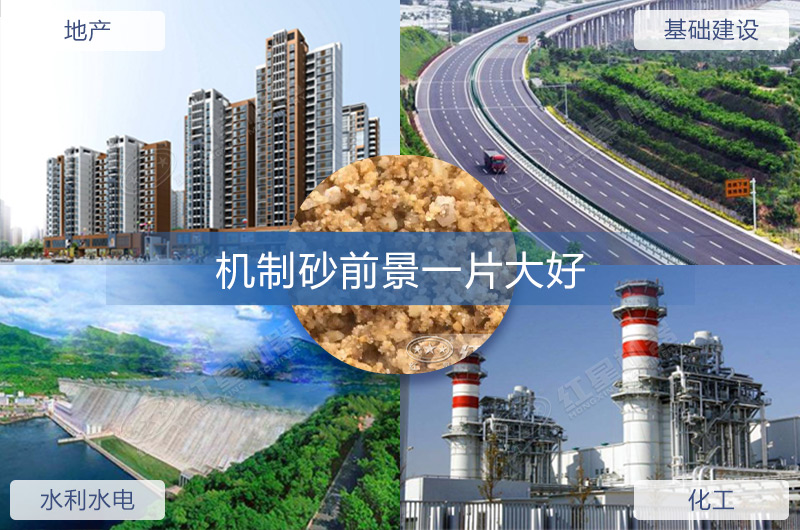 機(jī)制砂生產(chǎn)市場前景好，金山銀山就在眼前
