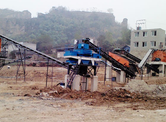 信陽(yáng)珍珠巖制砂生產(chǎn)線案例